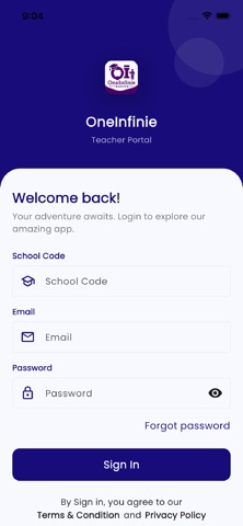 OneInfinie Teacher Screenshot 1 of 5
