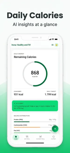Calorie Counter Macro Tracker screenshot 2