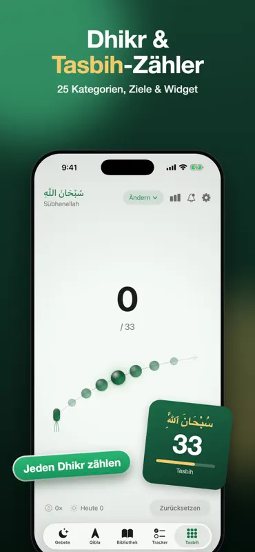Namaz: Gebetszeiten & Koran screenshot 7 of 10