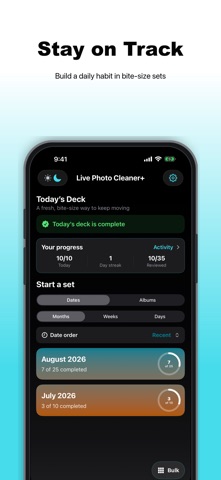 Live Photo Cleaner+ iPhone screenshot