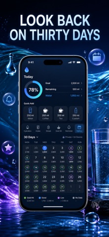喝水提醒·每日饮水记录追踪器 screenshot