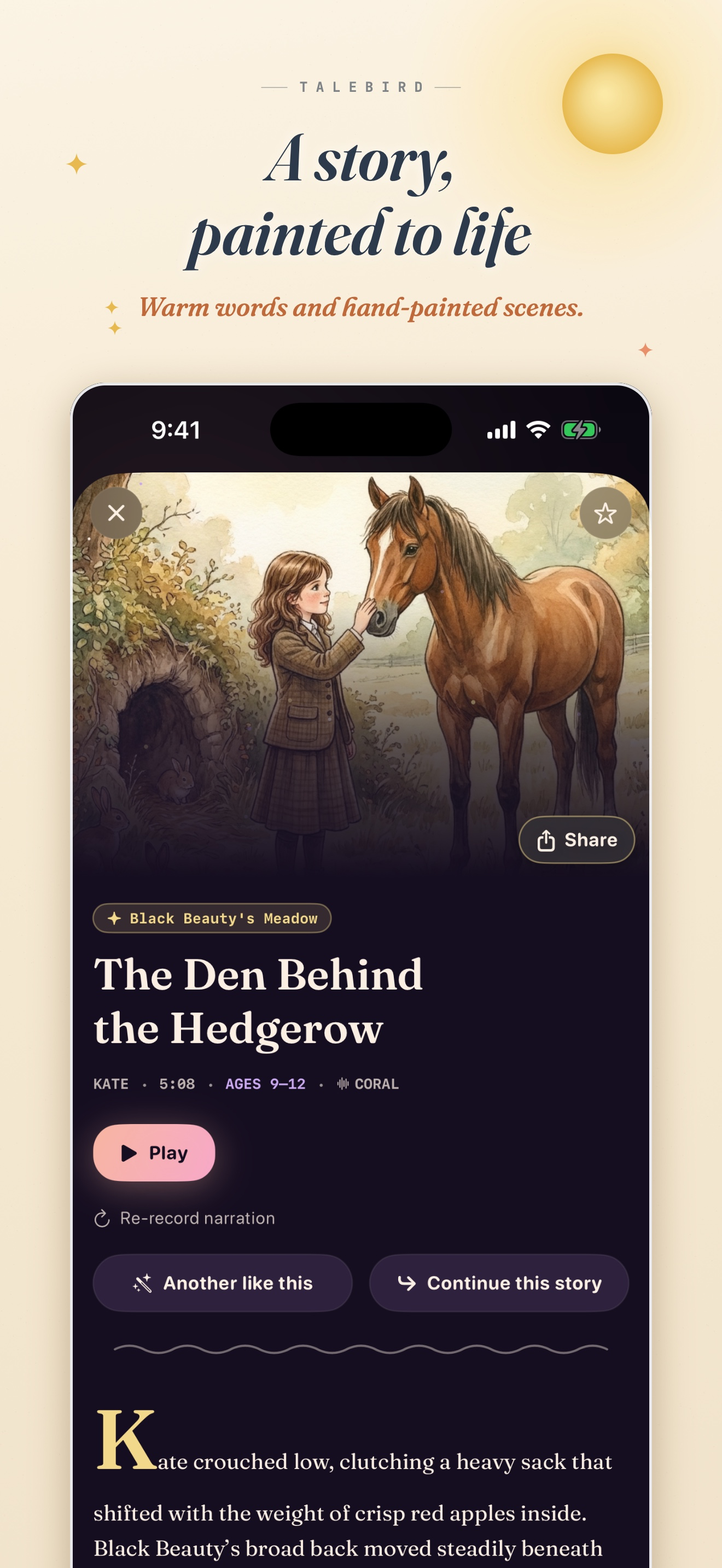 Talebird: Personalized Stories screenshot 6