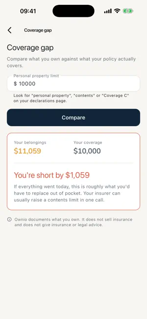 Ownio: Home Inventory screenshot 3
