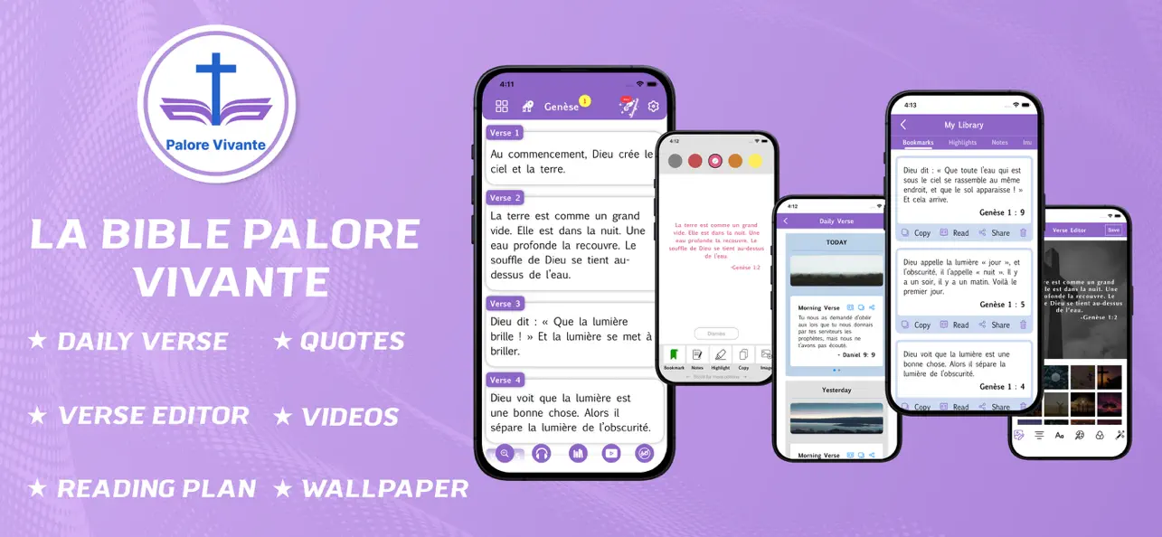 Screenshot #1 pour La Bible Palore Vivante*