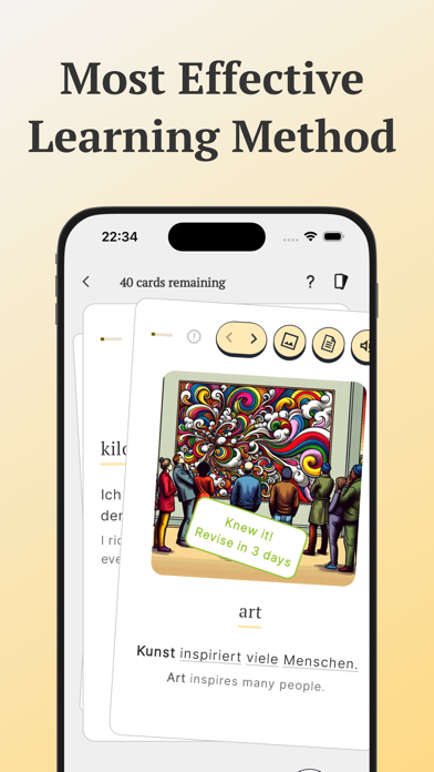 Vocabulary Flashcards Vocabuo Screenshot