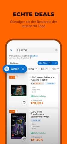 idealo: Preisvergleich Online iPhone screenshot 5