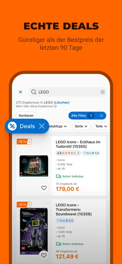 Captura de tela 5 de 6 de idealo: Compare Latest Deals