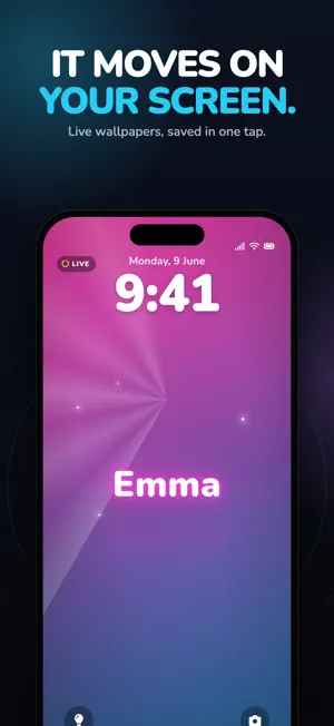 Name Wallpaper Maker: Neon screenshot 3