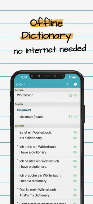 German English Dictionary Lite screenshot 4