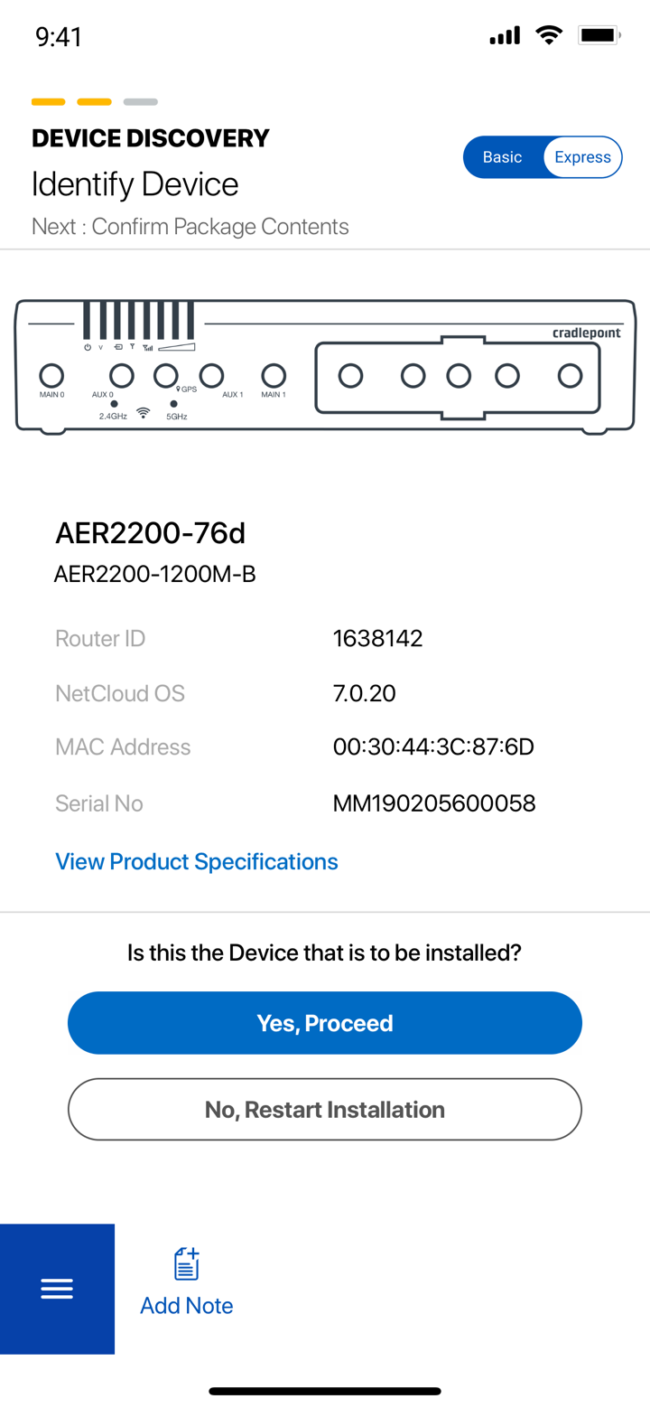 Cradlepoint Verify screenshot 5