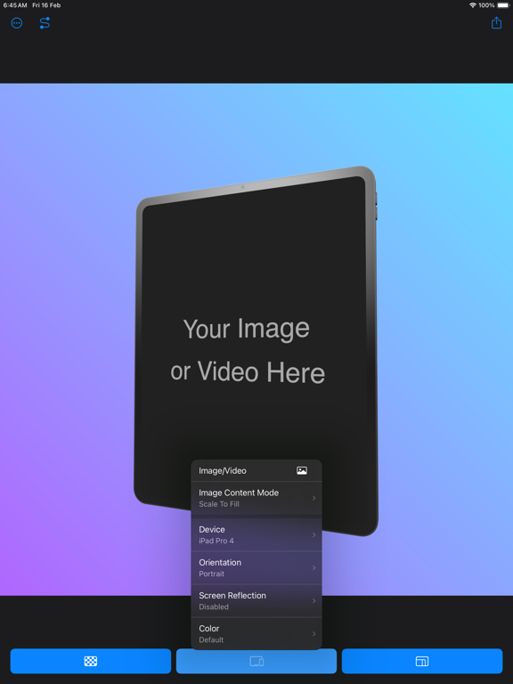 Screenshot #5 pour Animock: 3D Mockup Creator