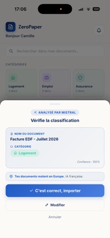 ZeroPaper : Papiers & Factures Screenshot 6 of 6