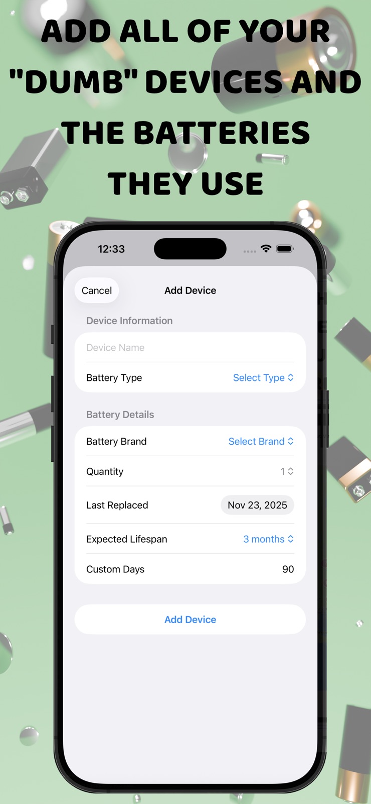 Device Battery Manager iphone screenshot 3