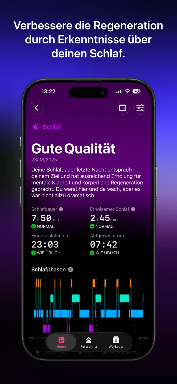 Athlete Tracker: The Outsiders iPhone App Screenshot 6 – Gesundheit & Fitness