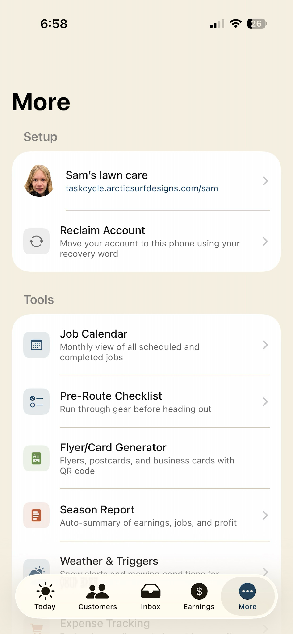 TaskCycle screenshot 4