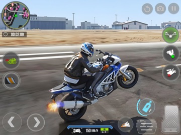 Open World Bike Driving City iPad screenshot