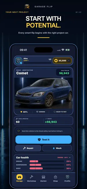 Garage Flip screenshot 1