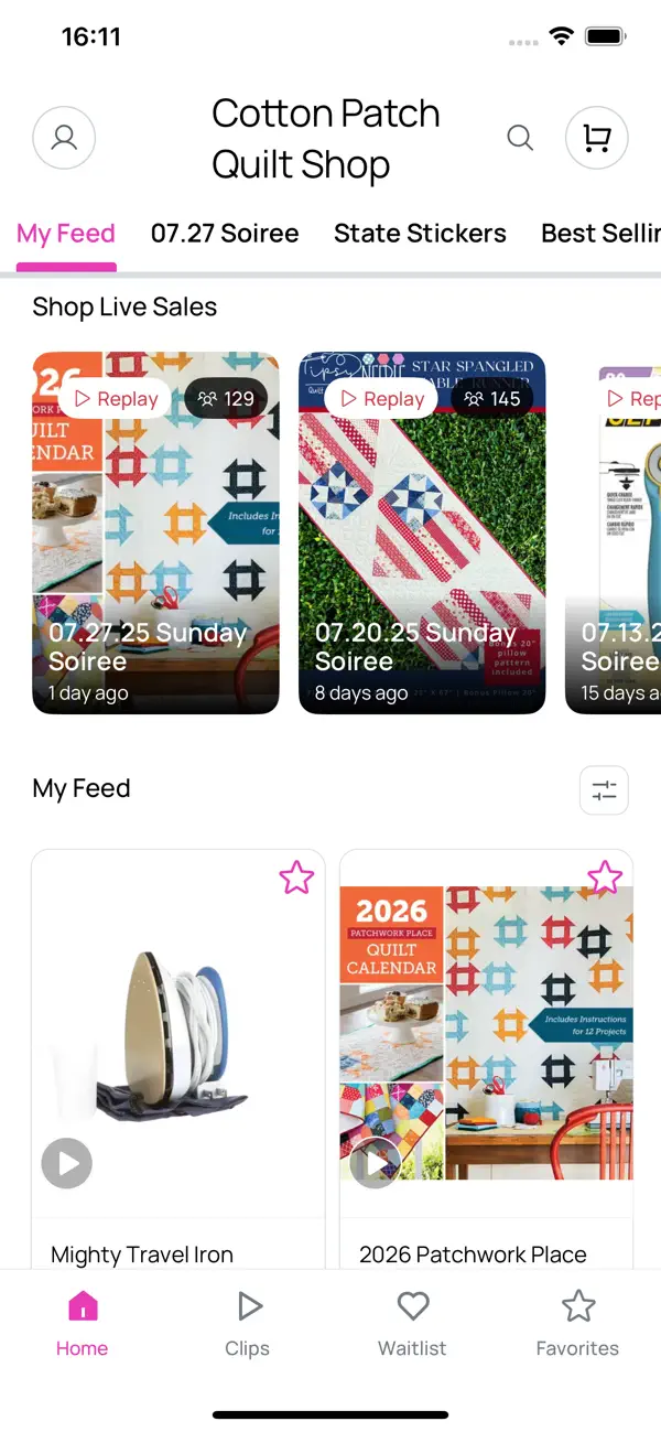 Screenshot #2 pour Cotton Patch Quilt Shop