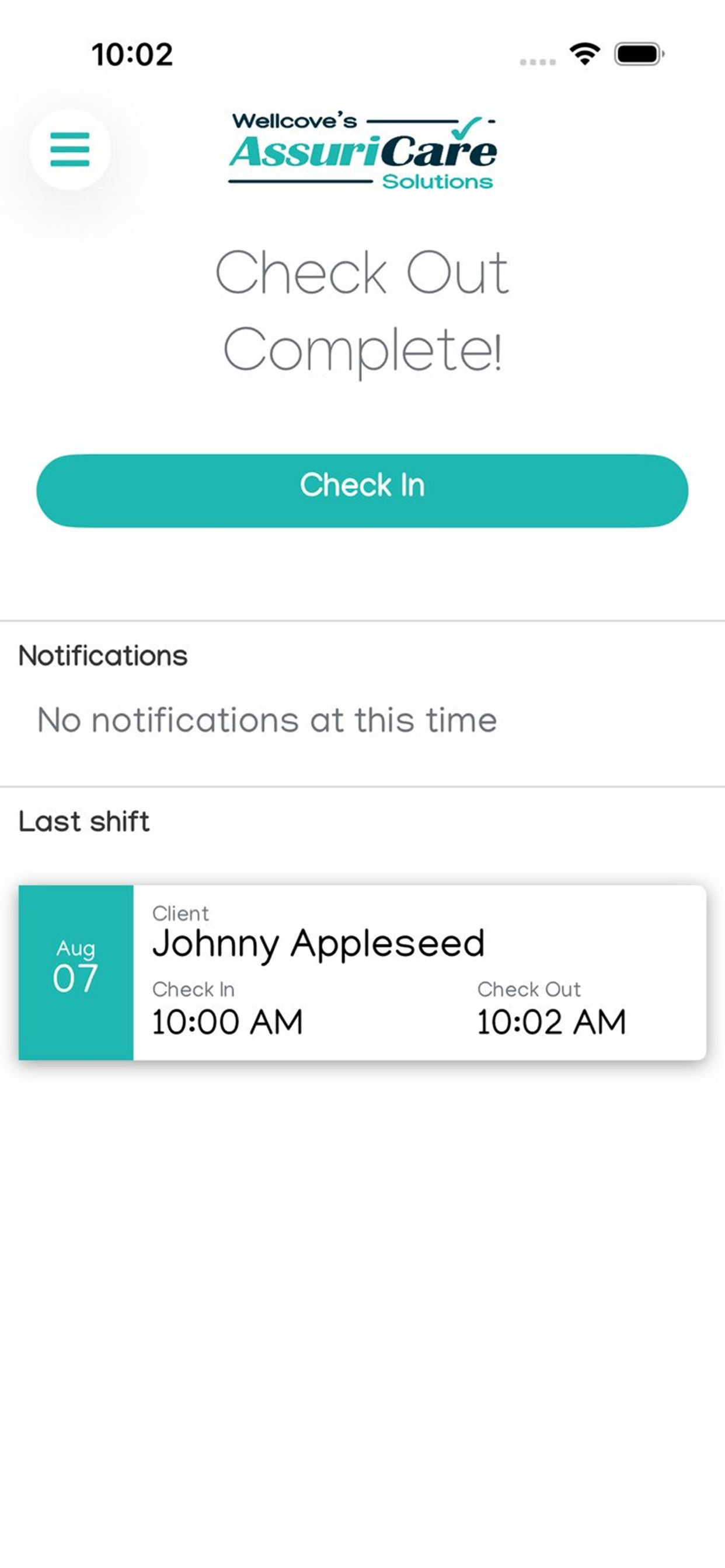 AssuriCare Caregiver screenshot 6