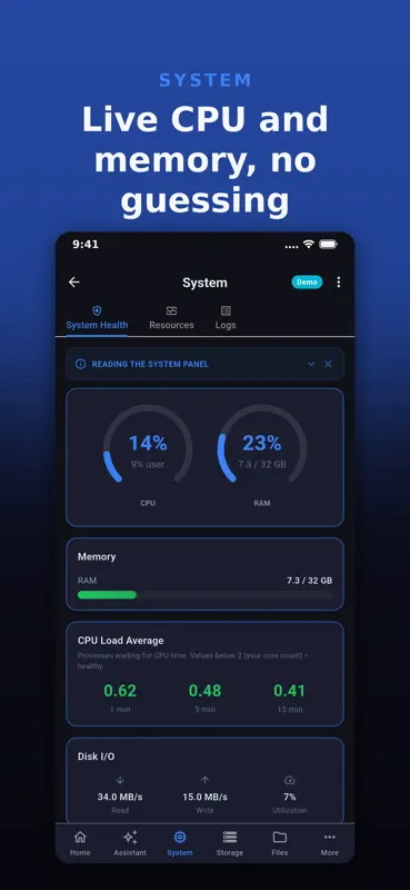 Syno Manager For Synology NAS screenshot 5 of 8