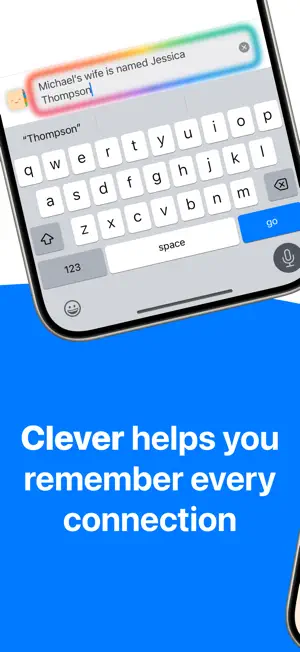 Clever Contacts: Talk to Edit screenshot 1