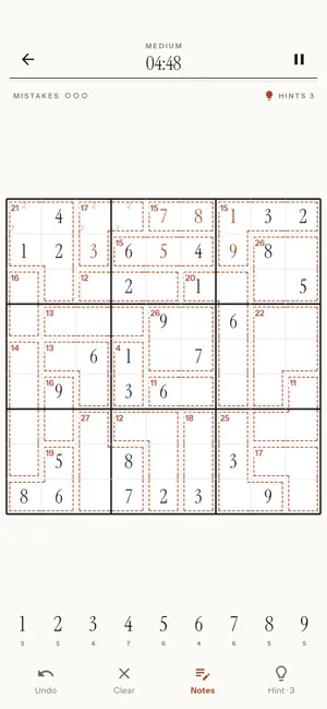 Killer Sudoku: Sum Puzzle screenshot 4