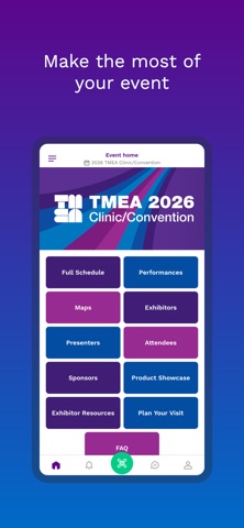 2026 TMEA Clinic/Convention screenshot