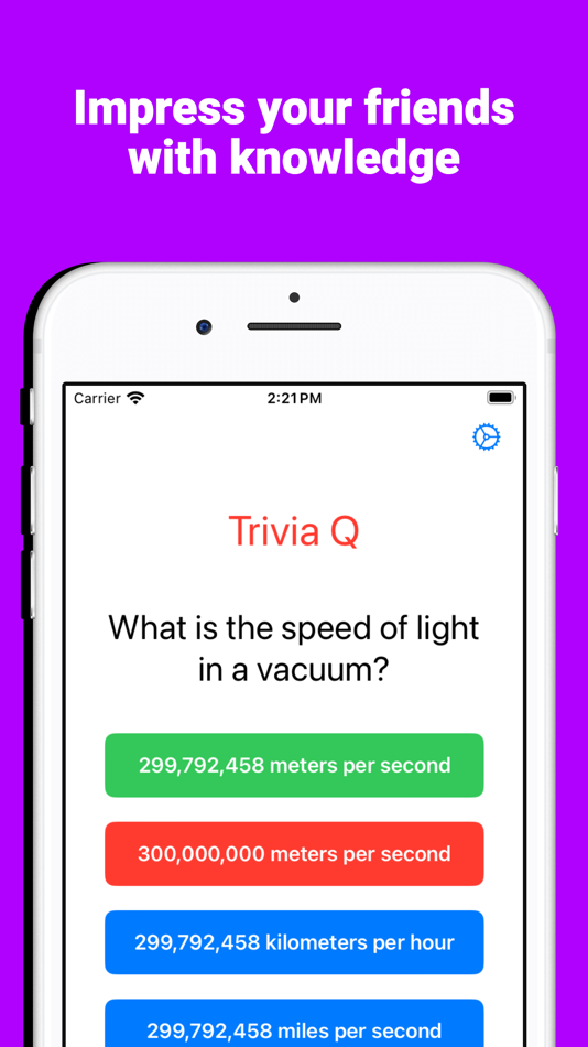 #4. Trivia Q - Quiz Challenge (iOS) Por: Easy Simple Smart