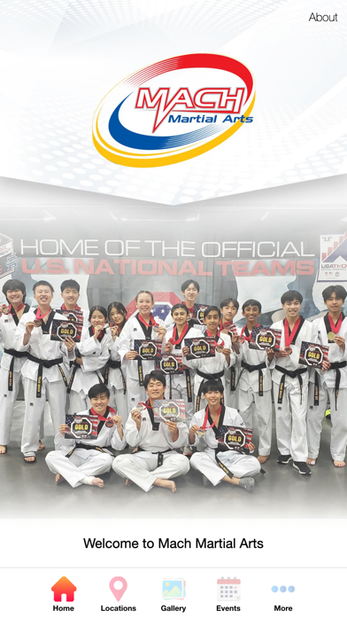 Mach Martial Arts iPhone screenshot 1 - Education app