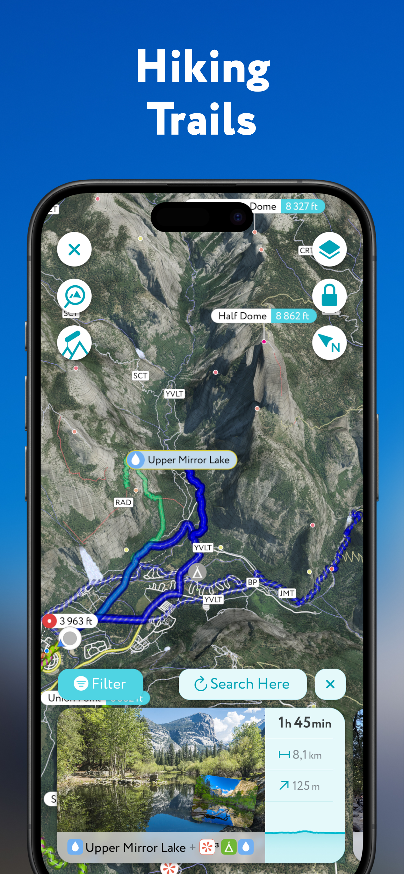 Hiking Maps - PeakVisor
