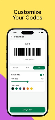 Barcode Generator & Reader Screenshot 4 of 6