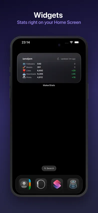 MakerStats screenshot 4