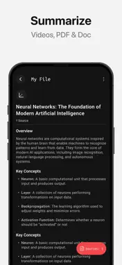 Smart Notepad AI, Chat, Learn screenshot 2