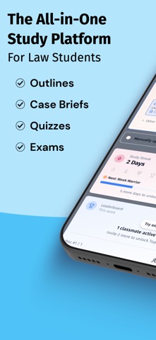 Case Reader: Law School AI iPhone screenshot