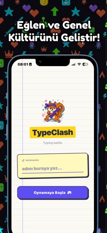 TypeClash - Kelime & Sohbet Screenshot 5 of 7