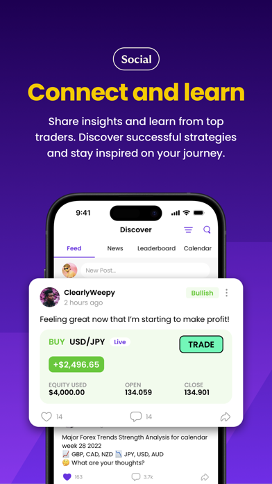 Pocket Trader - Social Trading Screenshot