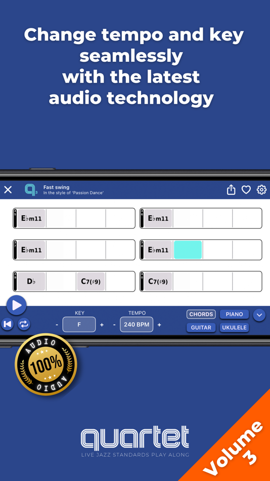 #4. Quartet 3 (iOS) De: UK Music Apps Ltd