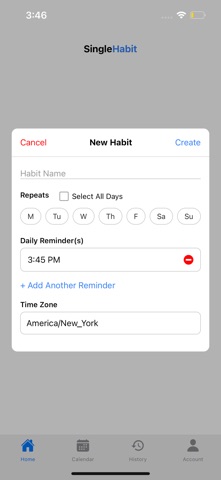 SingleHabit Screenshot 4 of 4