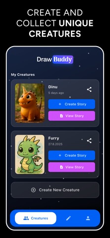 Draw Buddy - Make Magic AI Art iPhone screenshot