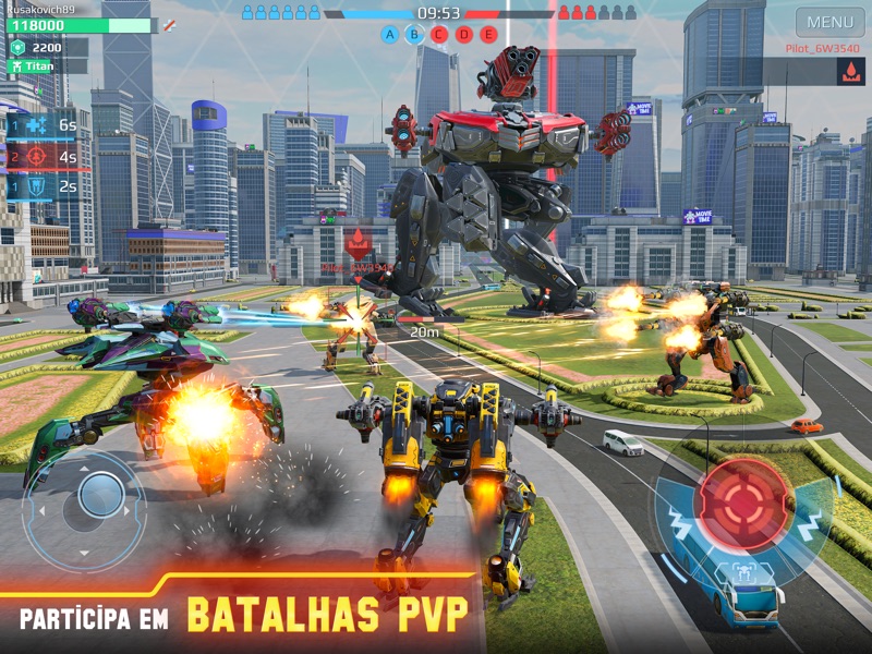 War Robots PvP Multijogadores screenshot 10