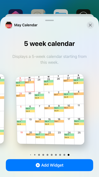 May Calendar