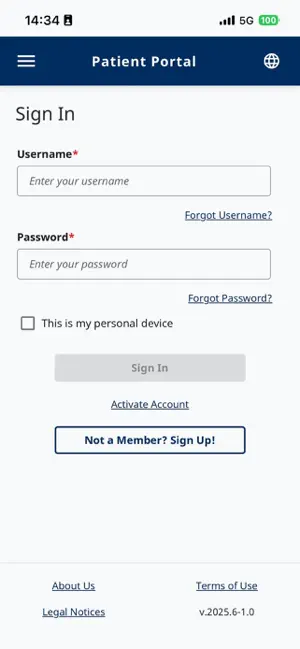 Al Zahra Portal iPhone screenshot 1