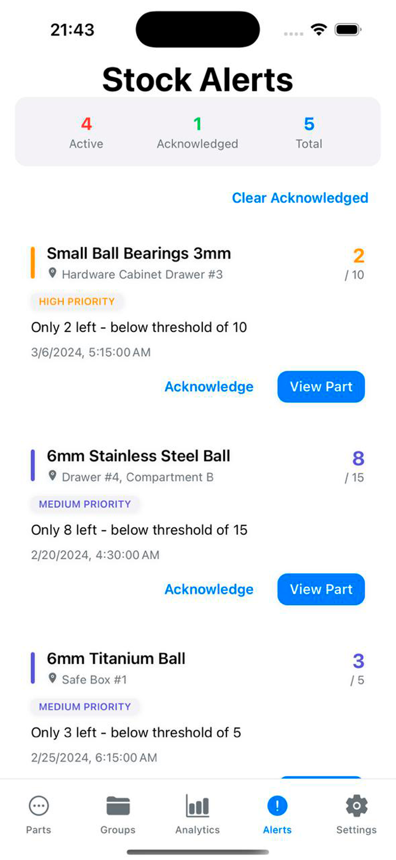 PartsBall screenshot 5