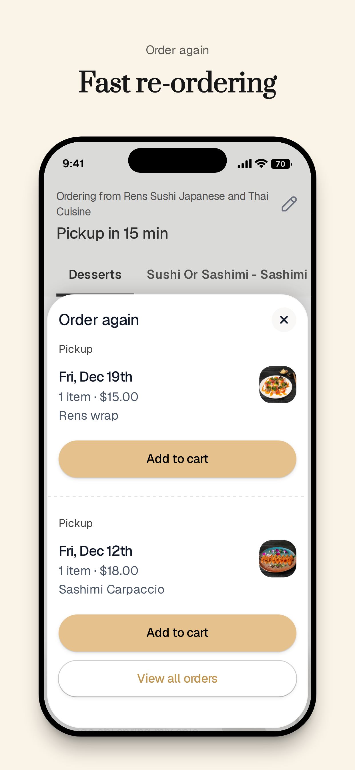 Rens Sushi Japanese screenshot 4