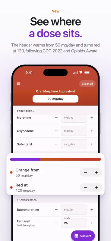Opioid Conversion Calculator screenshot 3 of 9