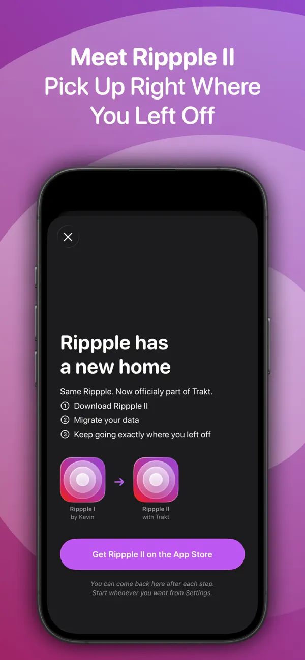 Screenshot #1 pour Rippple: Legacy version