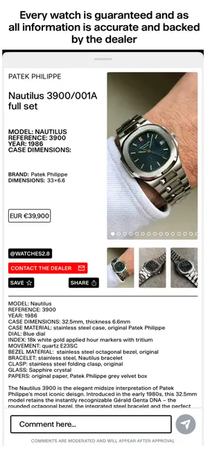 Pushers Watches screenshot 3