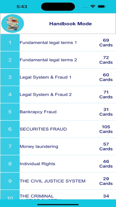 Screenshot #2 pour Legal Systems & Legal Evidence