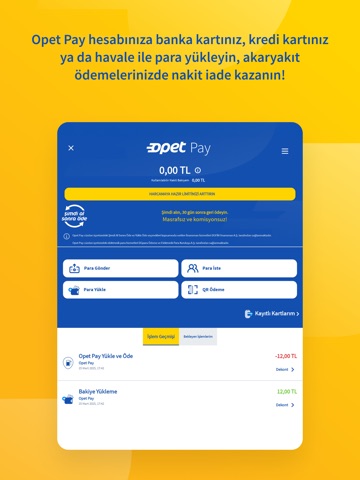 Opet Mobil - Opet Pay'le Kazan iPad screenshot 3