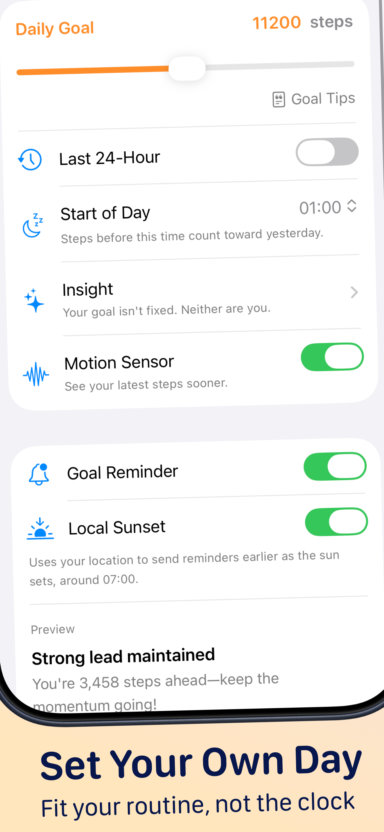 Steps Widget & Activity Alerts screenshot 5